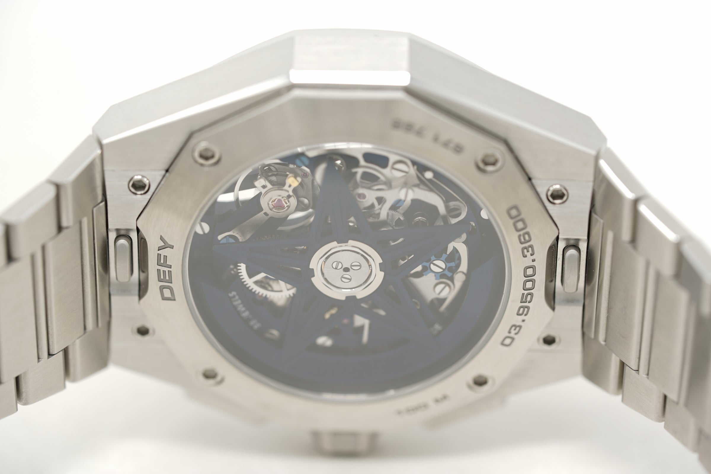 Pre-Owned Zenith Defy Skyline Skeleton Chronograph 03.9500.3600/79.I001