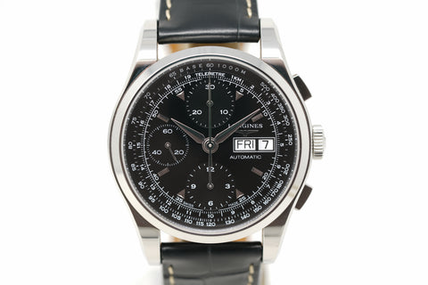 Pre-Owned Longines Heritage 1954 Chronograph L2.747.4.52.4