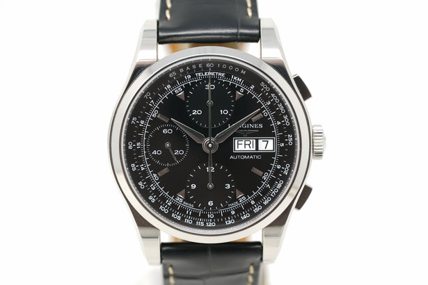 Pre-Owned Longines Heritage 1954 Chronograph L2.747.4.52.4