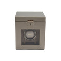 Wolf Palermo Single Watch Winder with Jewelry Storage