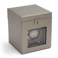 Wolf Palermo Single Watch Winder with Jewelry Storage