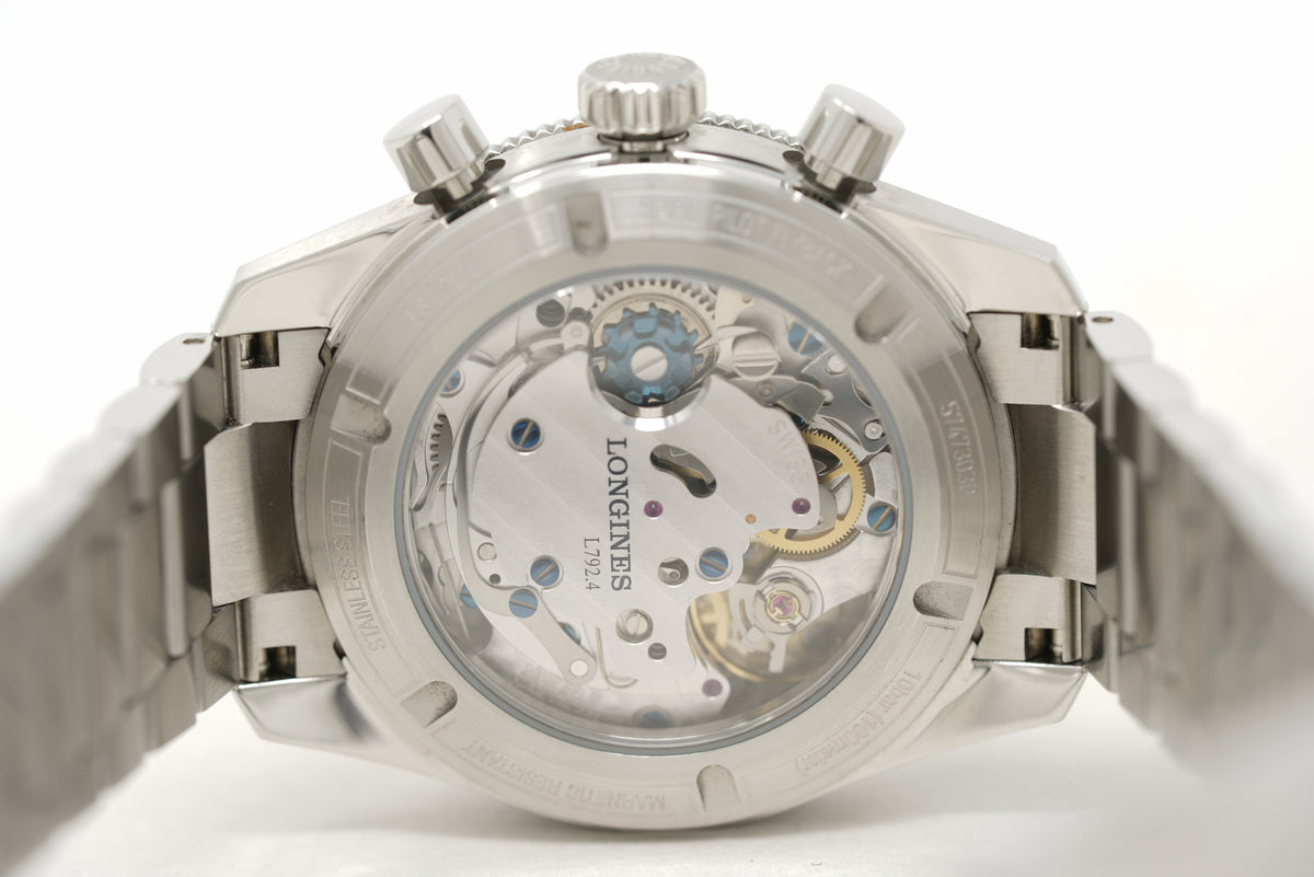 Pre-Owned Longines Spirit Pilot Flyback L3.721.4.53.6