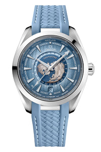 Omega Seamaster 75th Anniversary Aqua Terra 150M Co‑Axial Master Chronometer GMT Worldtimer 220.12.43.22.03.002