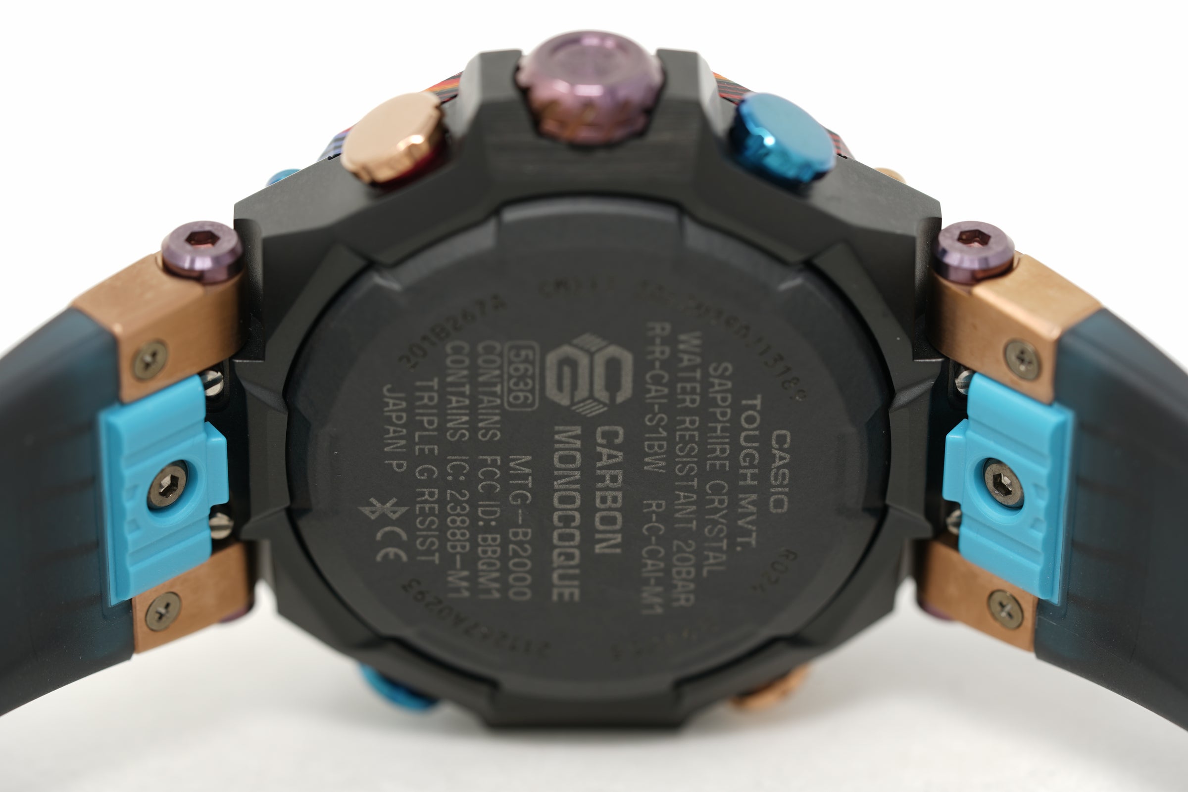Pre-Owned G-Shock 'Rainbow Mountain' MTG-B2000XMG-1A