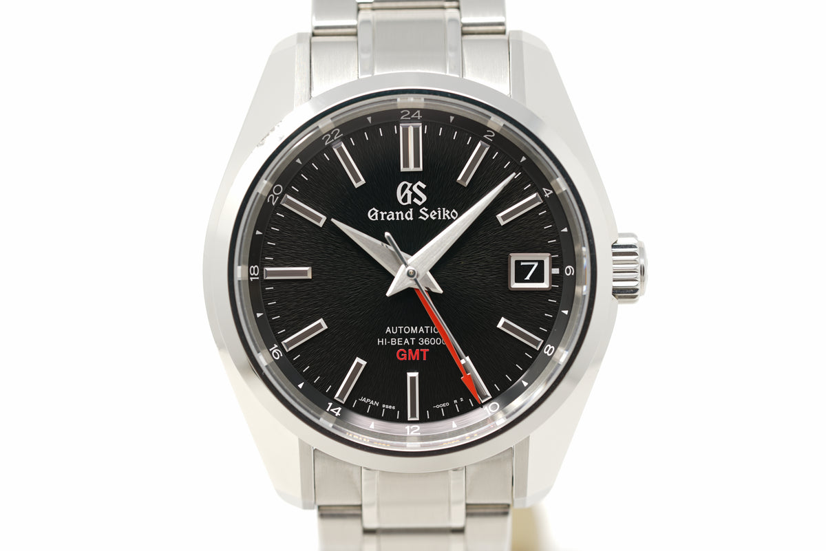 Pre-Owned Grand Seiko Heritage Hi-Beat 36000 GMT Mt. Iwate SBGJ203