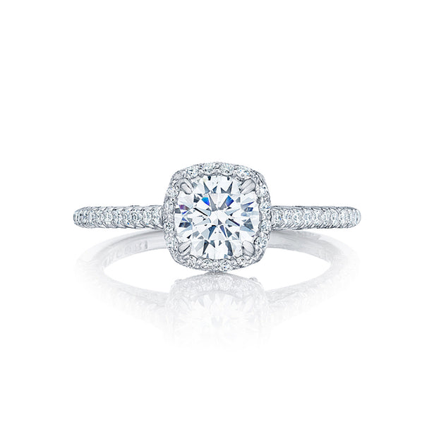 Tacori Petite Crescent Diamond Engagement Ring