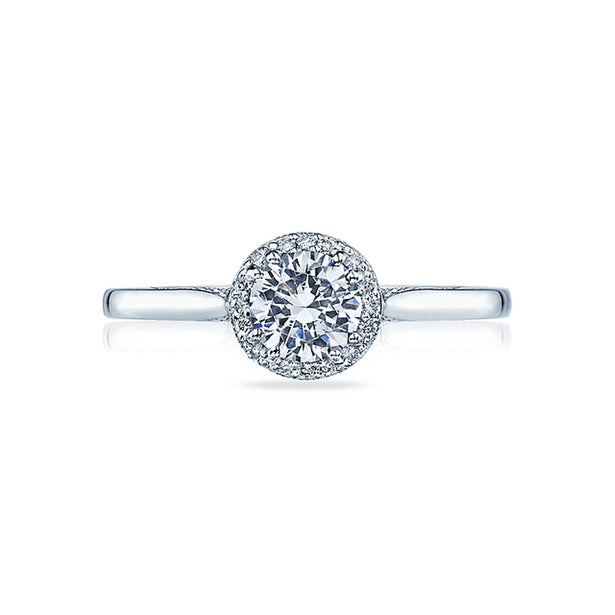 Tacori Dantela Round Bloom Engagement Ring