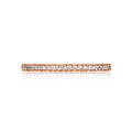 Tacori Sculpted Crescent Pavé Diamond Eternity Band