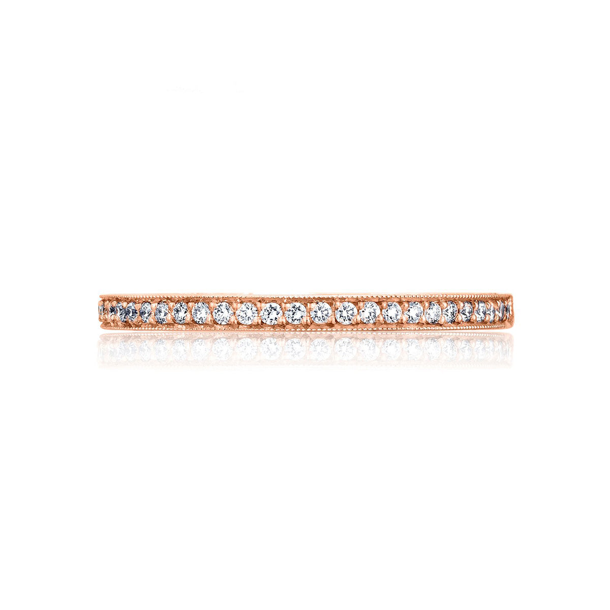 Tacori Sculpted Crescent Pavé Diamond Eternity Band