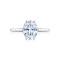 Tacori Oval Diamond Engagement Ring