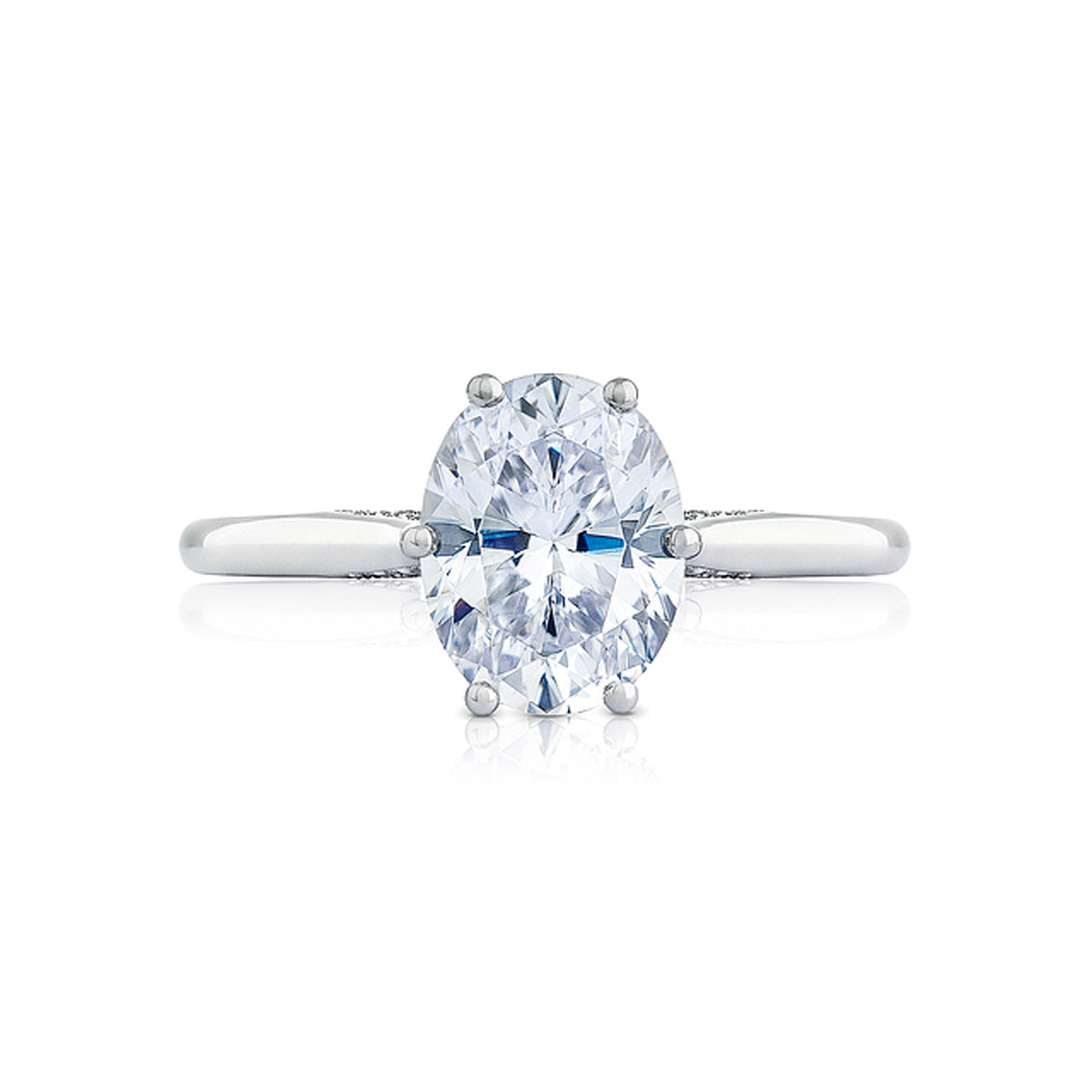 Tacori Oval Diamond Engagement Ring