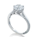 Tacori Round Diamond Engagement Ring