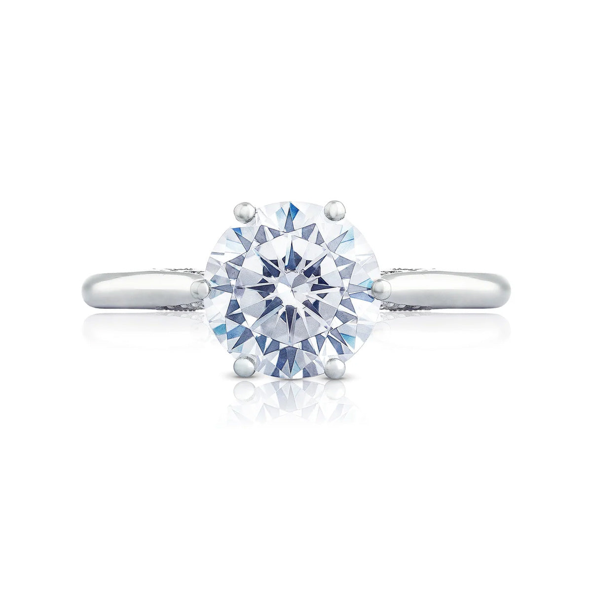 Tacori Round Diamond Engagement Ring
