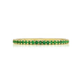 Tacori Sculpted Crescent Emerald Ring