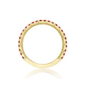 Tacori Sculpted Crescent Ruby Ring