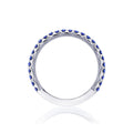 Tacori Sculpted Crescent Sapphire Ring