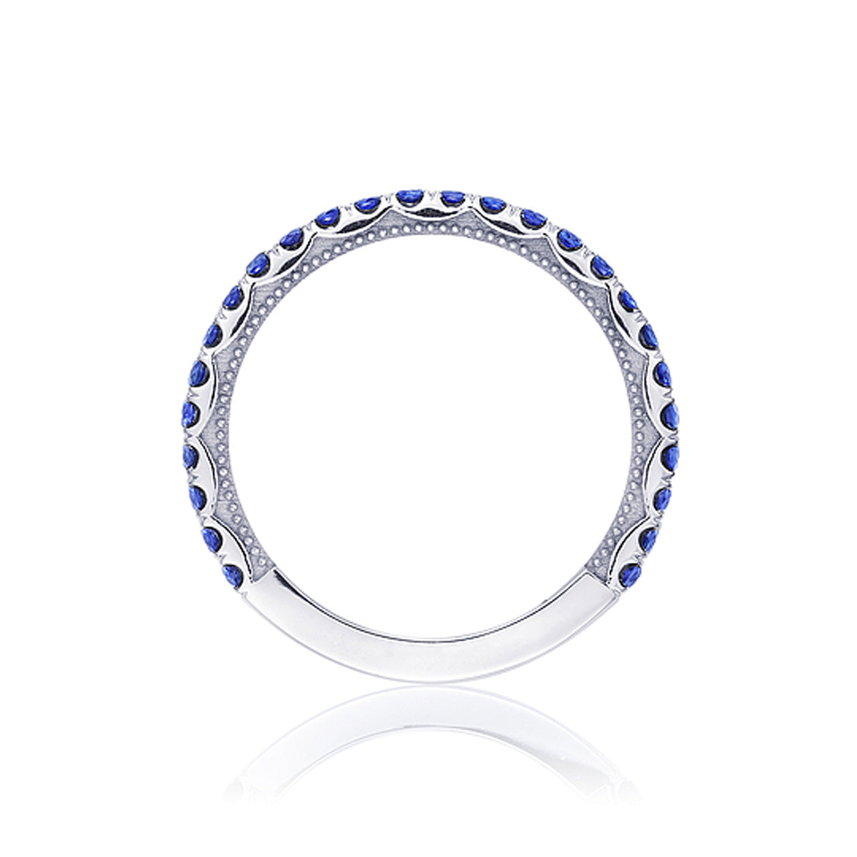 Tacori Sculpted Crescent Sapphire Ring