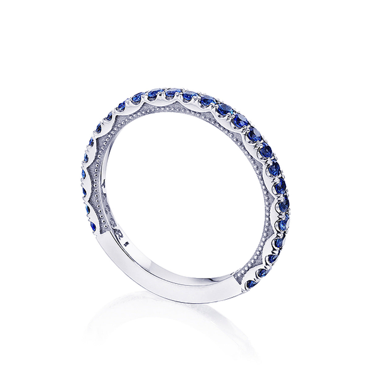 Tacori Sculpted Crescent Sapphire Ring