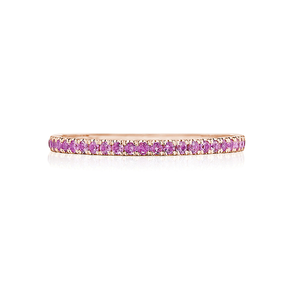 Tacori Sculpted Crescent Pink Sapphire Ring