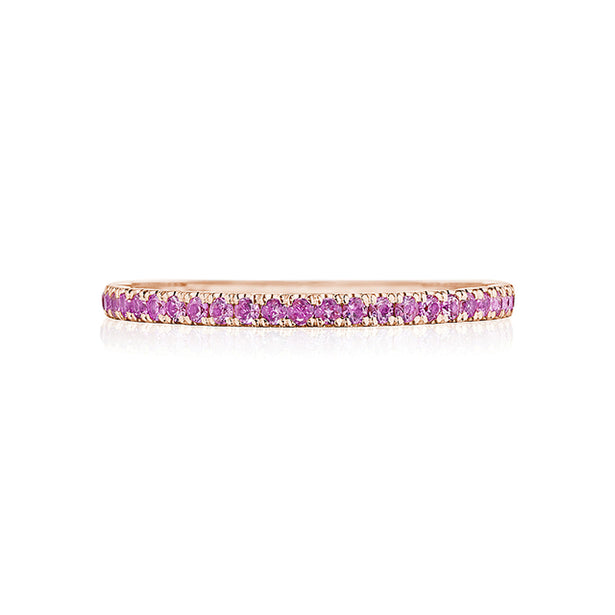 Tacori Sculpted Crescent Pink Sapphire Ring