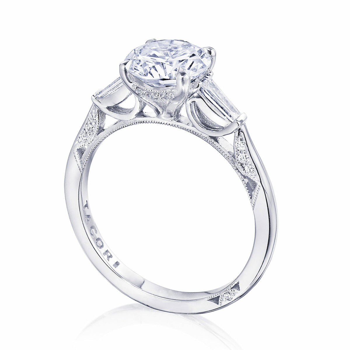 Tacori Round 3-Stone Engagement Ring