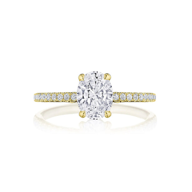 Tacori Oval Solitaire Engagement Ring