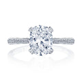 Tacori Classic Crescent Halfway Diamond Ring