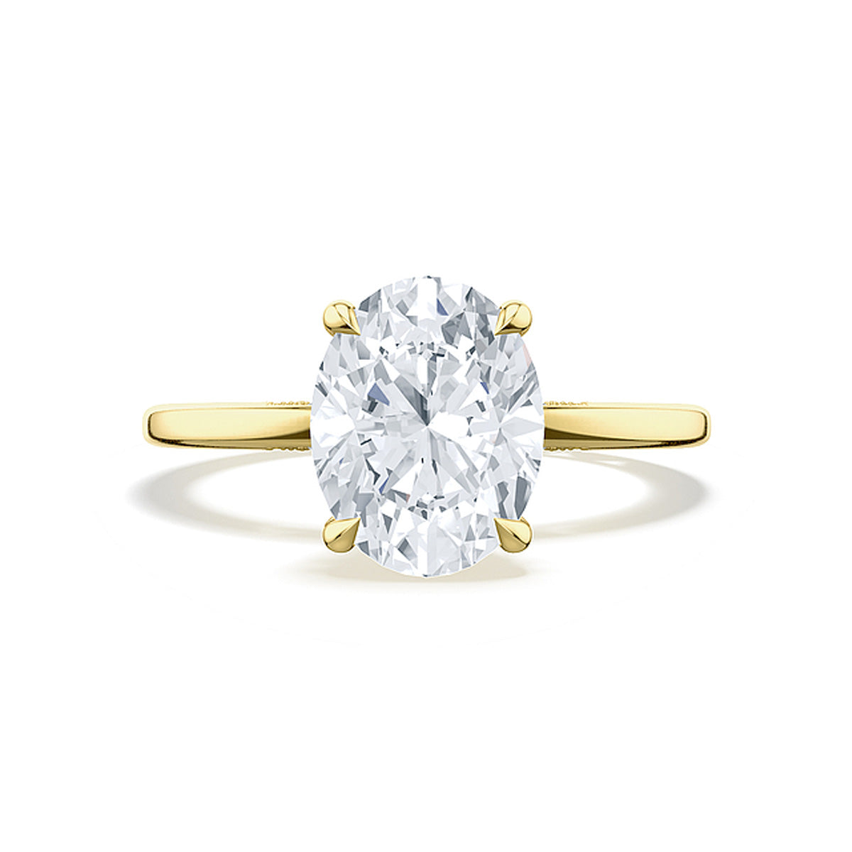 Tacori Oval Solitaire Engagement Ring