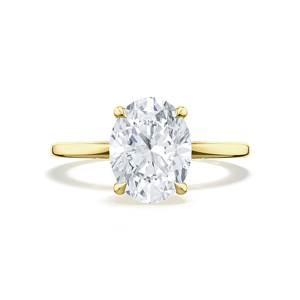Tacori Oval Solitaire Engagement Ring