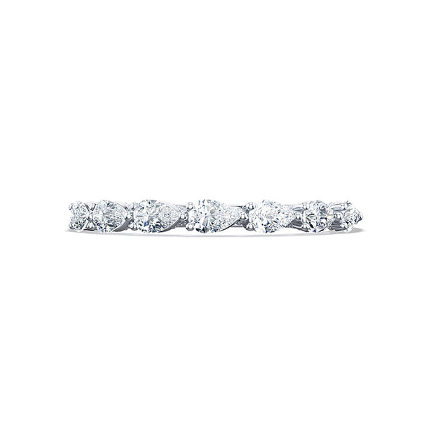 Tacori Sculpted Crescent Halfway Band