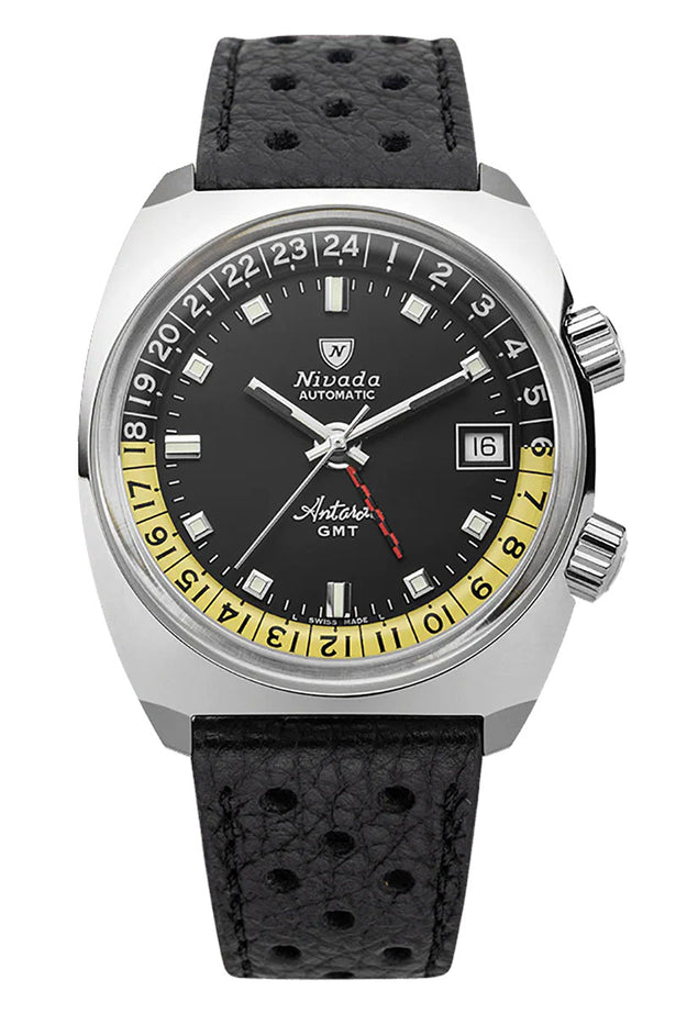 Nivada Grenchen Antarctic GMT Black 32043A10