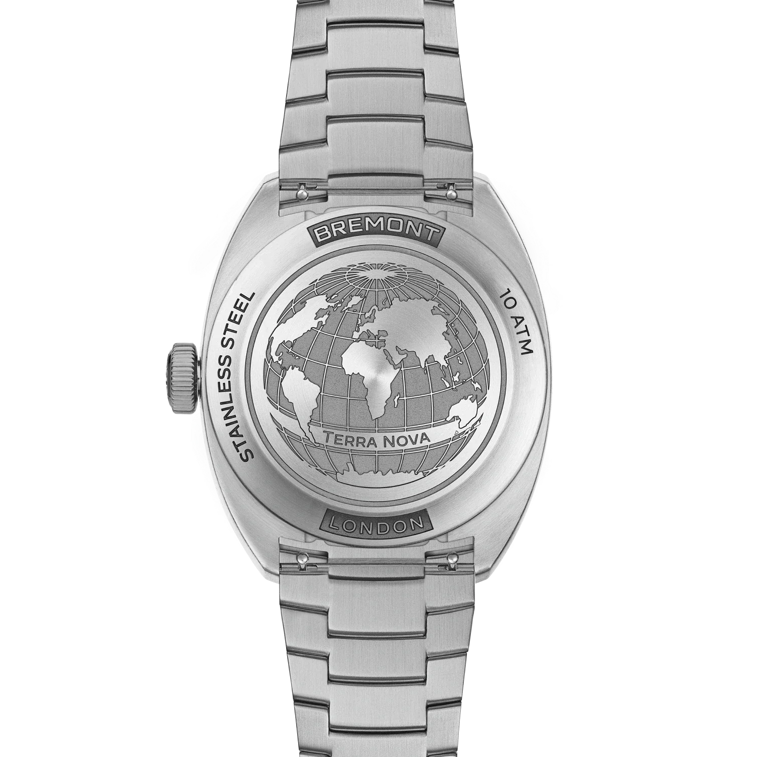 Bremont Terra Nova 40.5mm Jumping Hour TN40-JH-SS-BK-B