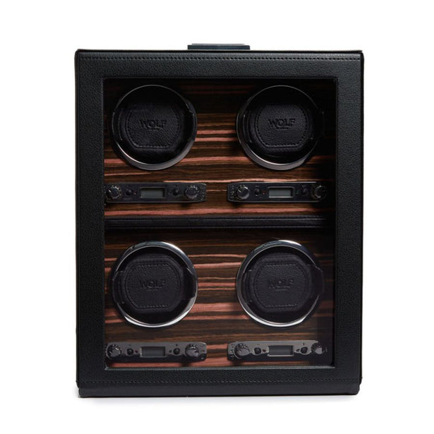 Wolf Roadster 4 Piece Watch Winder