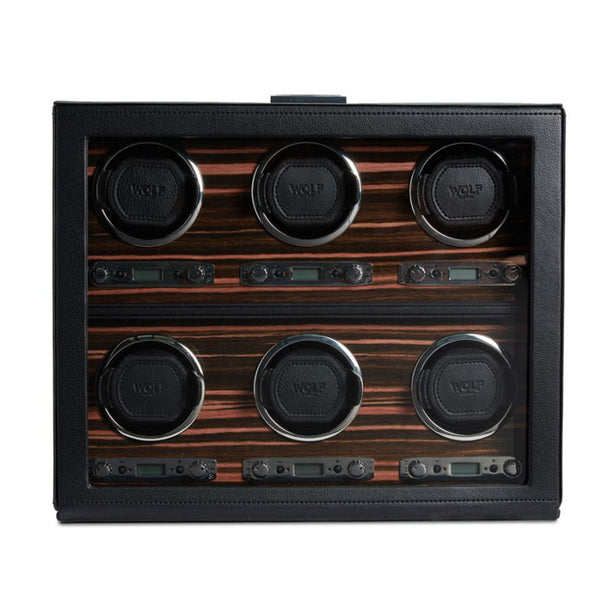 Wolf Roadster 6 Piece Watch Winder