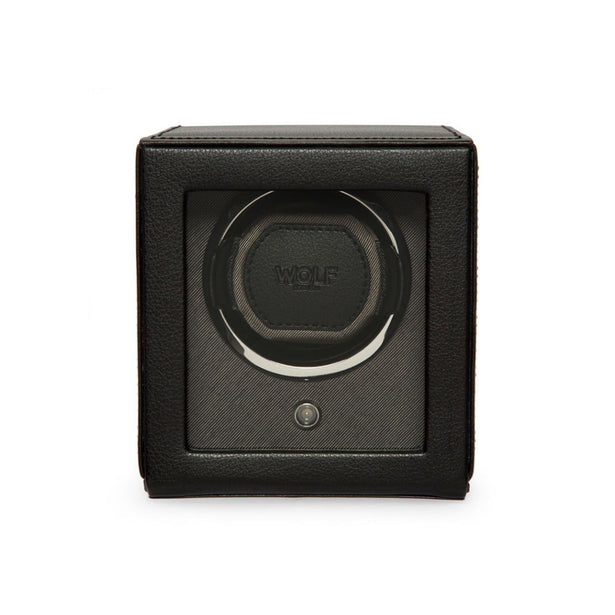 Wolf Cub Single Watch Winder with Cover