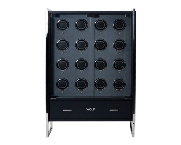 Wolf Viceroy 16 Piece Watch Winder Cabinet