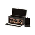 Wolf Axis Triple Watch Winder with Storage