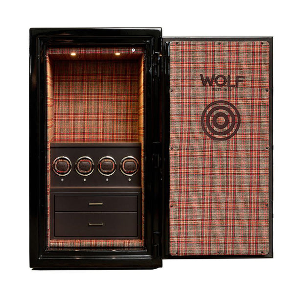 Wolf WM Brown Atlas 4 Piece Winder Safe