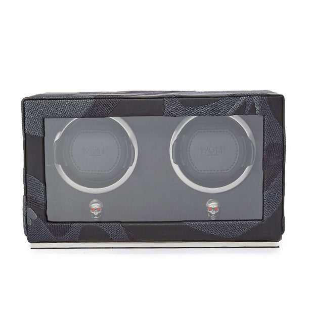 Wolf Memento Mori Double Cub Watch Winder