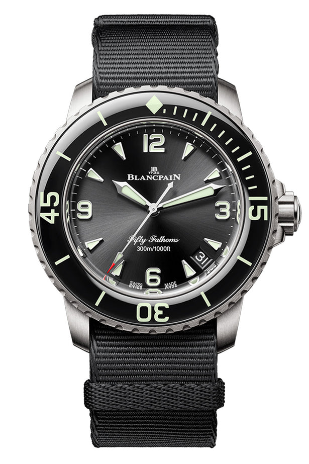 Blancpain Fifty Fathoms Automatic Titanium 42mm 5010 12B30 NABA