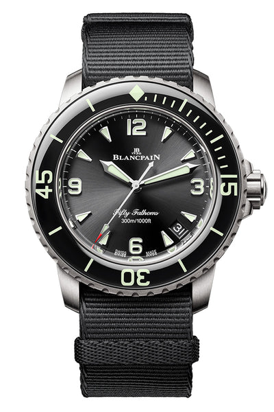 Blancpain Fifty Fathoms純正ベルト Blancpain Fifty Fathoms Automatic Titanium 42mm 5010 12B30 NABA