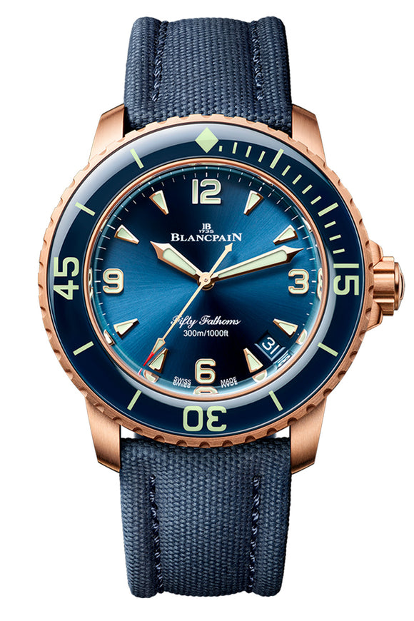 Blancpain Fifty Fathoms Automatic Red Gold 42mm 5010 36B40 O52A