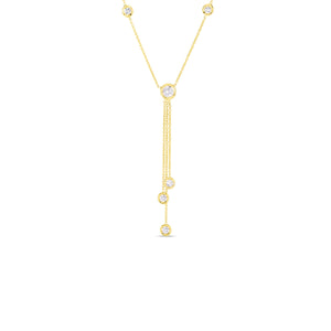 Roberto Coin Diamonds By The Inch Triple Drop Necklace