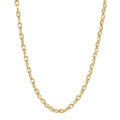 Roberto Coin Designer Gold Almond Link Chain Necklace