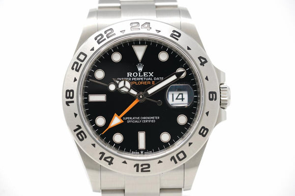 Rolex explorer hotsell 2 second hand