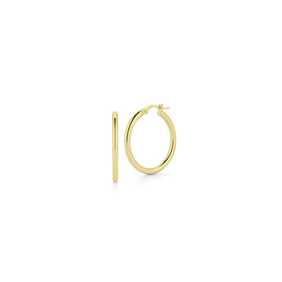 Roberto Coin Designer Gold Round Hoop Earrings