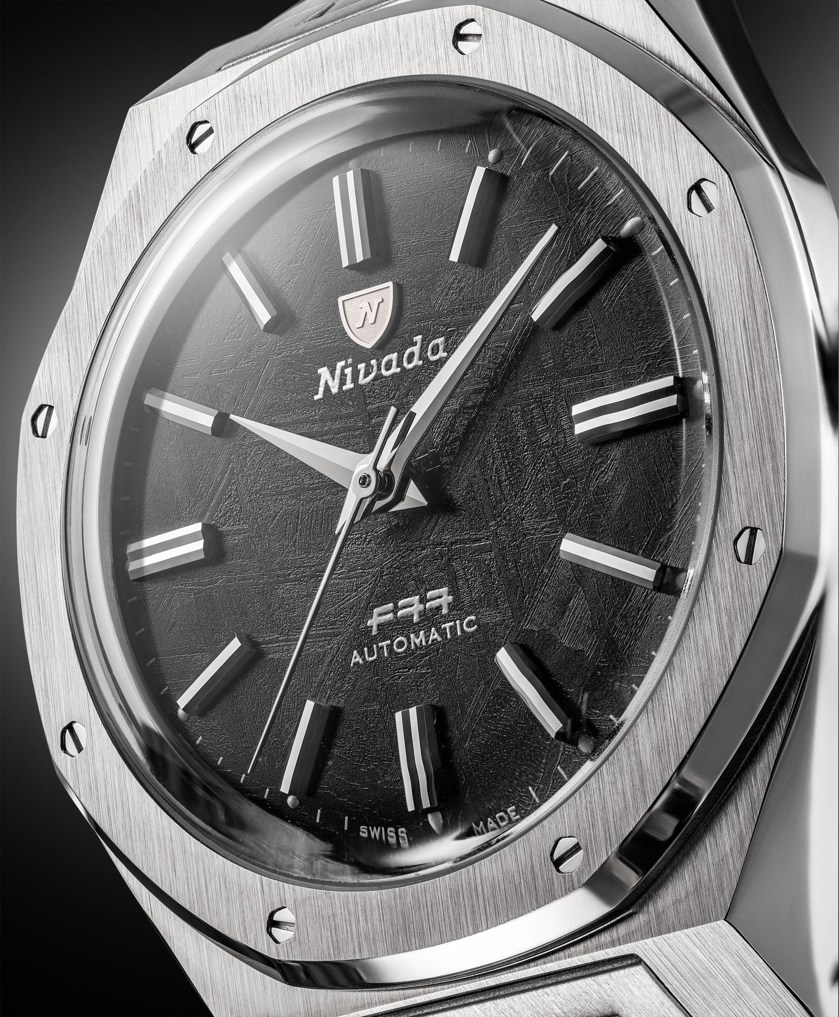 Nivada Grenchen F77 SST Meteorite MK2 38mm 68049A77