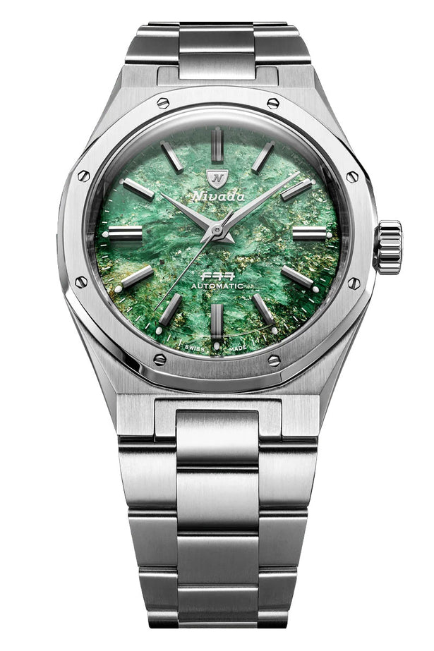Nivada Grenchen F77 SST Green Aventurine MK2 38mm 68053A77
