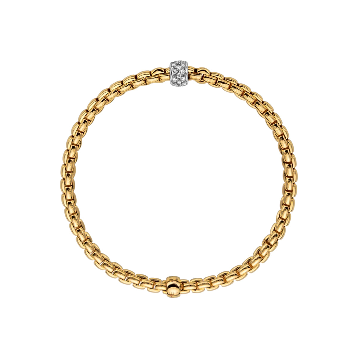 FOPE Eka Flex'it Diamond Pavé Bracelet