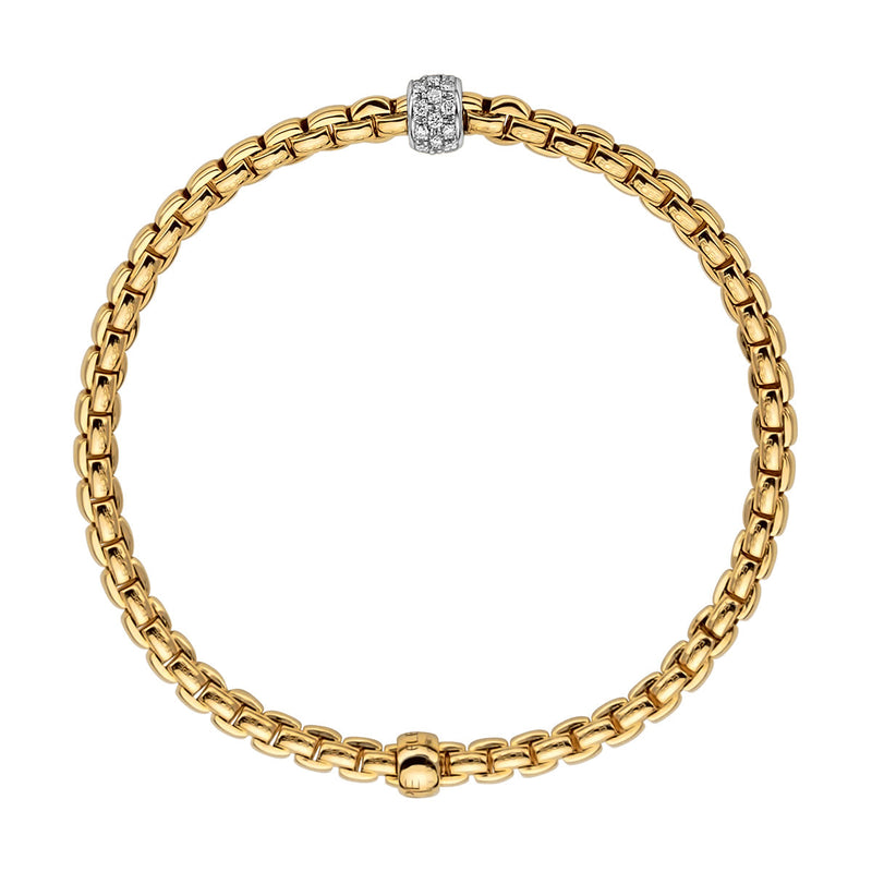 FOPE Eka Flex'it Bracelet With Diamond Pave'